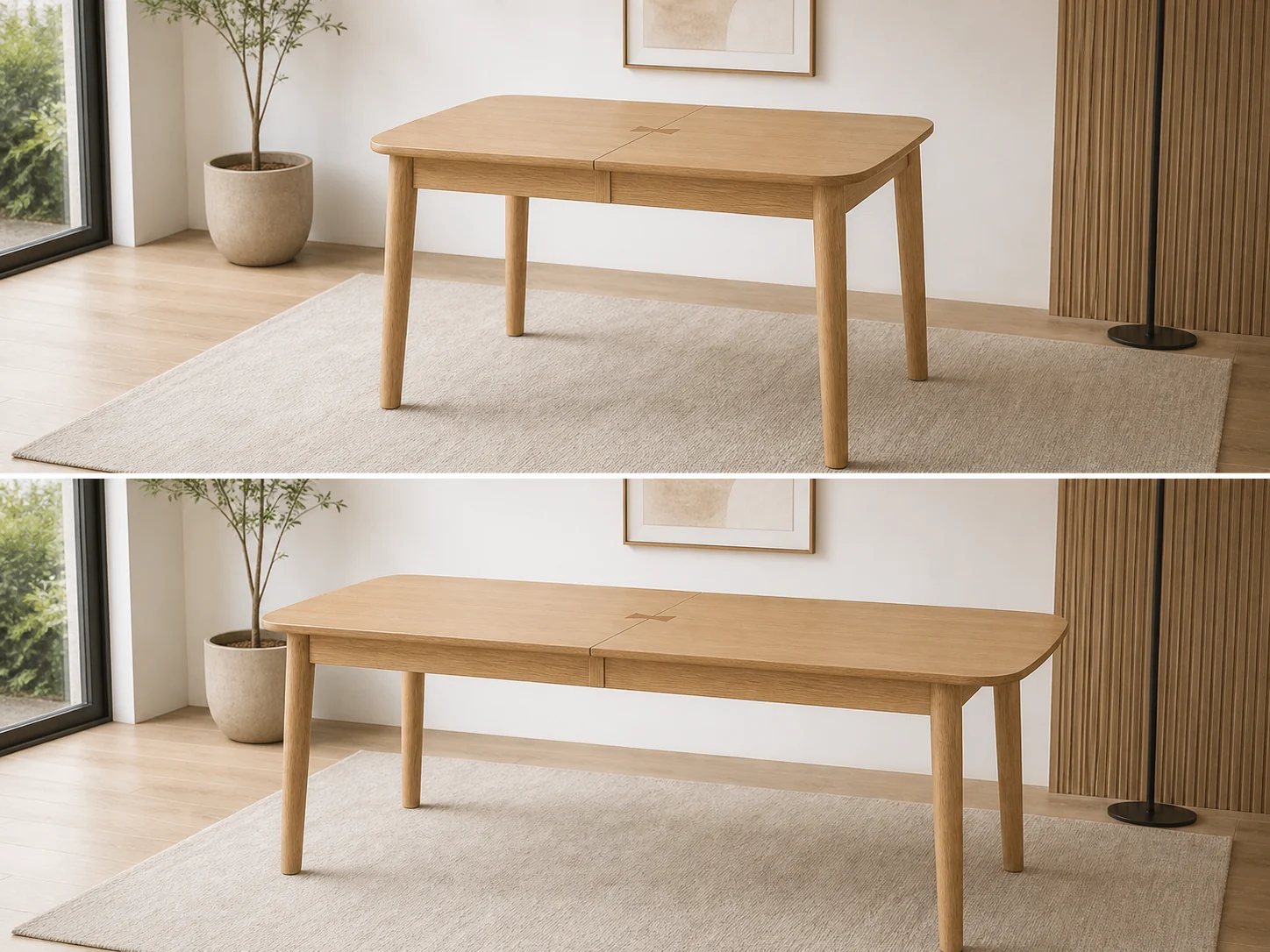 GATHER EXTENDABLE TABLE from the MULIFANG collection