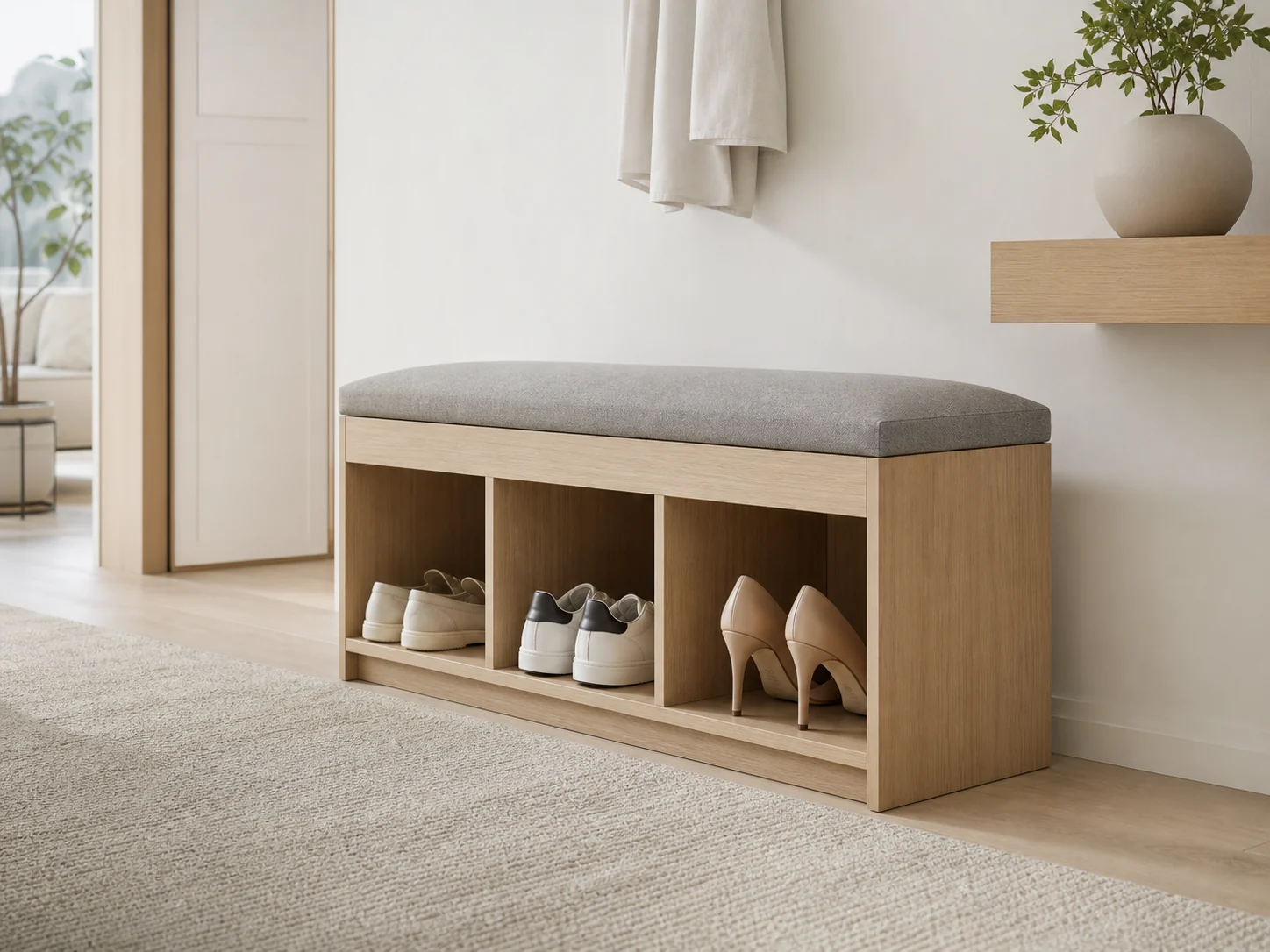 TIDY 1000 STORAGE BENCH from the MULIFANG collection