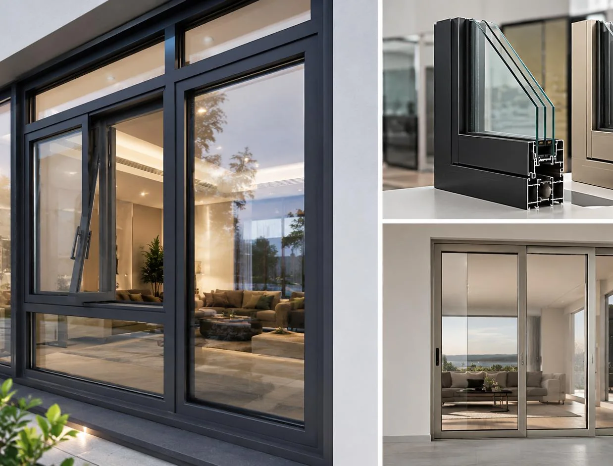 Aluminum Door and Window Systems from the MULIFANG collection