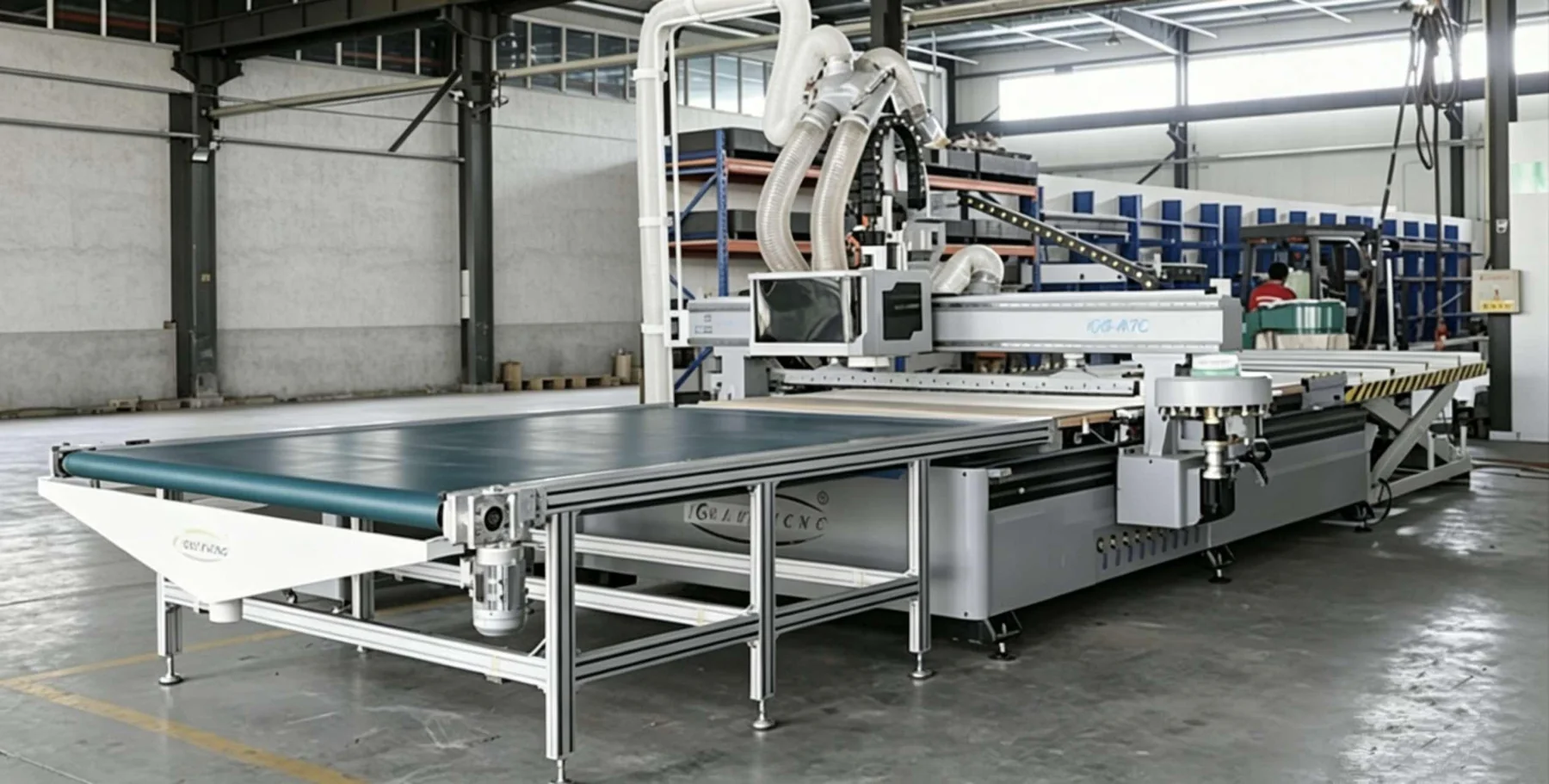 Machining & Drilling equipment used in furniture production