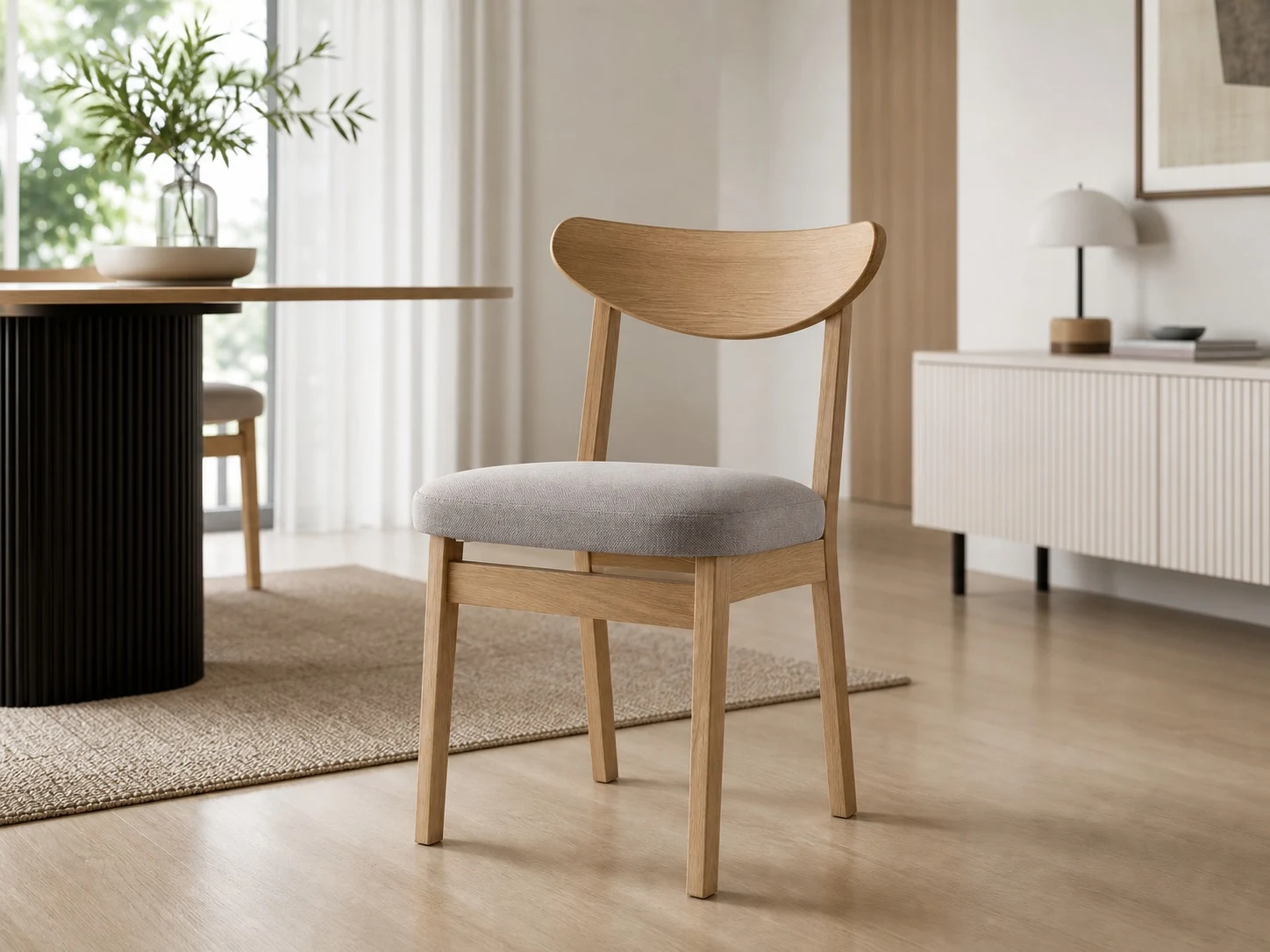 ARC DINING CHAIR Additional product view. 1